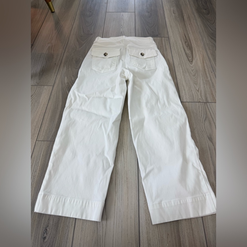 SPANX Stretch Twill Cropped Wide Leg - Picture 8 of 9